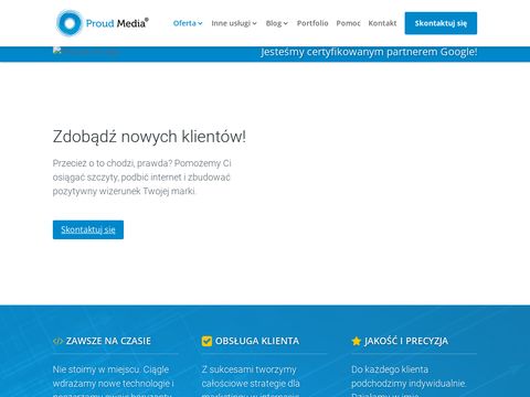 Proud Media - pozycjonowanie Bielsko-Biała