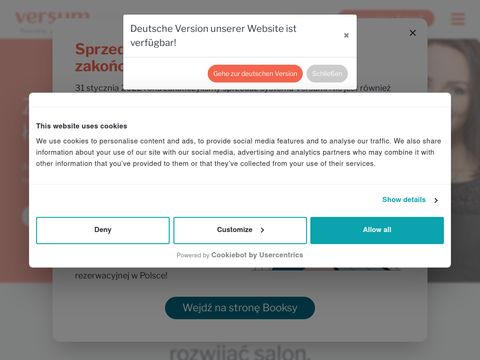 Versum.pl - spa software