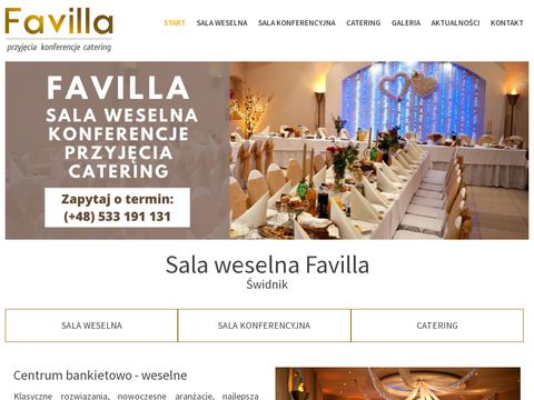 Favilla - sala weselna Świdnik