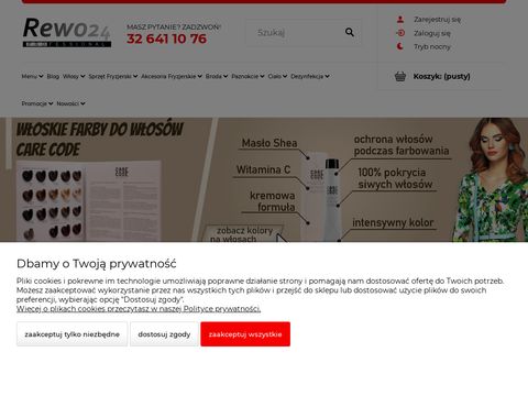Rewo24.pl - sklep fryzjerski internetowy