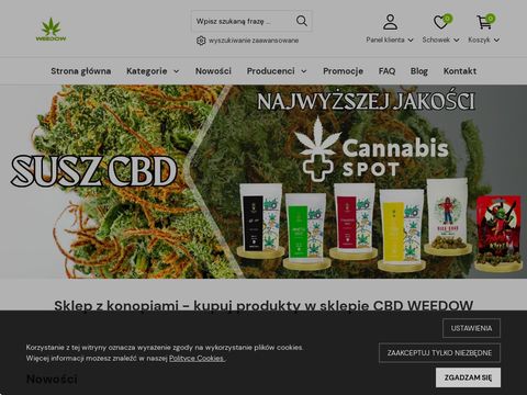 Weedow.pl - susz i hash CBD