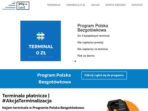 Terminale płatnicze montrada Warszawa
