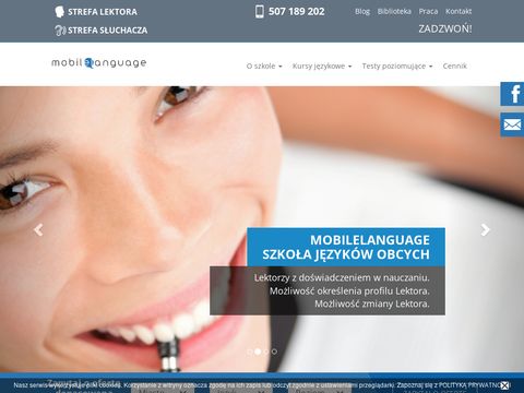 Szkoła językowa - mobilelanguage.pl