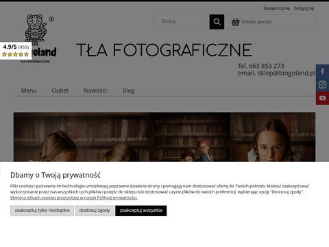 Tła fotograficzne Bingoland