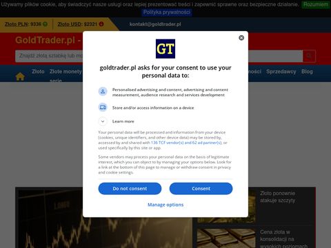 Goldtrader.pl - złote sztabki