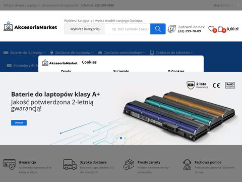 AkcesoriaMarket.pl - bateria do laptopa online