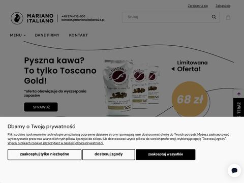 Marianoitaliano24.pl sprzedaż ekspresów do kawy