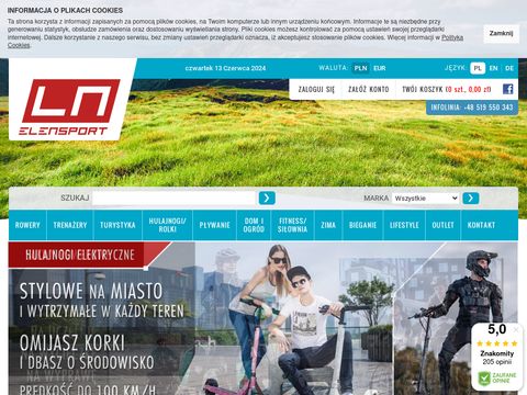 ElenSport.pl - internetowy sklep rowerowy
