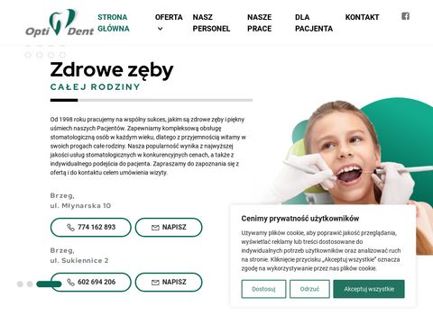 Optident - stomatolog w Brzegu