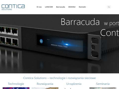 Contica.pl - technologie sieciowe