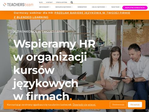 TEACHERSteam - szkoła językowa dla firm