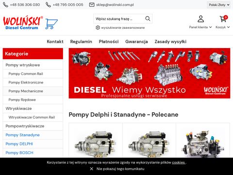 Sklep.wolinski.com.pl - pompy stanadyne