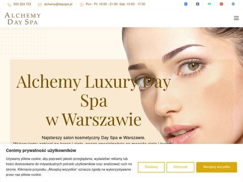 Alchemy Salon kosmetyczny typu Day Spa Warszawa