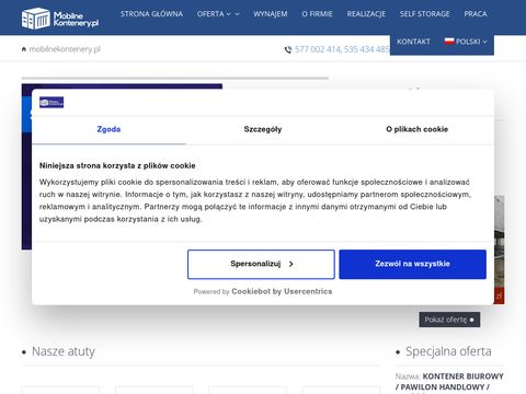 Mobilnekontenery.pl - sprzedaż wynajem