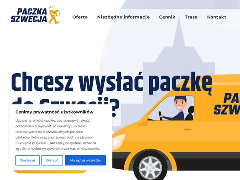 Paczkaszwecja.pl - transport ze Szwecji do Polski