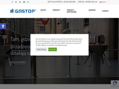 Gastopgroup.com - bramki sensoryczne