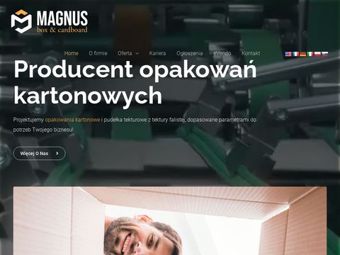 Magnus - opakowania tekturowe