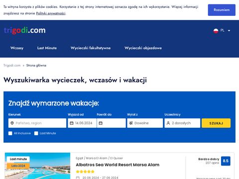 Trigodi.com - tanie wakacje