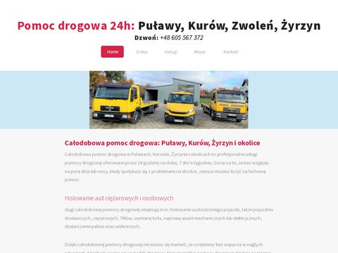 Pomoc-drogowa.pulawy.pl - laweta