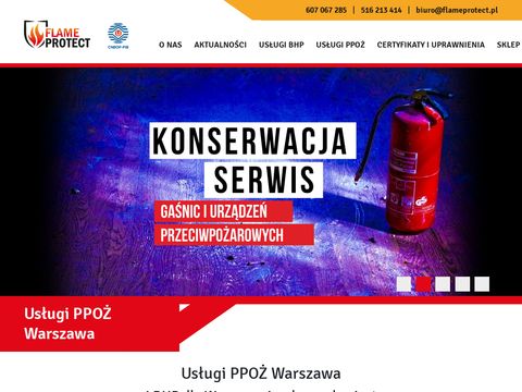 Flameprotect.pl profesjonalne szkolenia ppoż