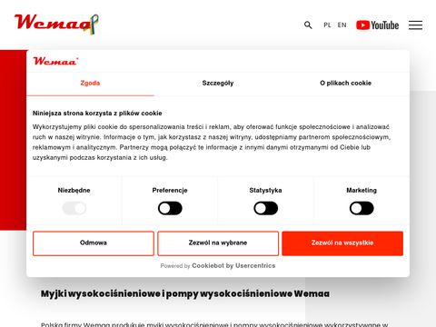 Wemaa.pl - pompy ciśnieniowe