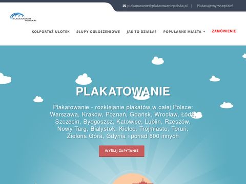 Usługa plakatowania w całej Polsce