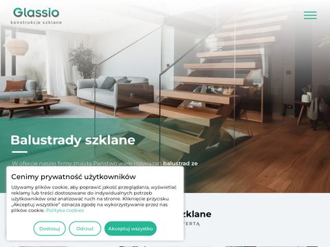 Glassio.pl - lustro, zabudowy szklane