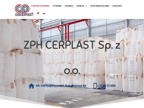 Taśmy polipropylenowe - Cerplast