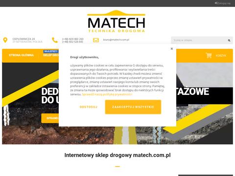 PPUH Matech - technika drogowa, elementy montażowe