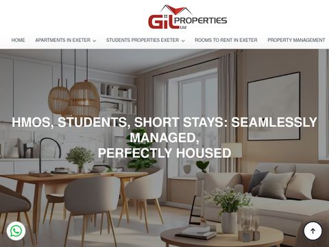 Gilproperties.co.uk - zakwaterowanie Exeter