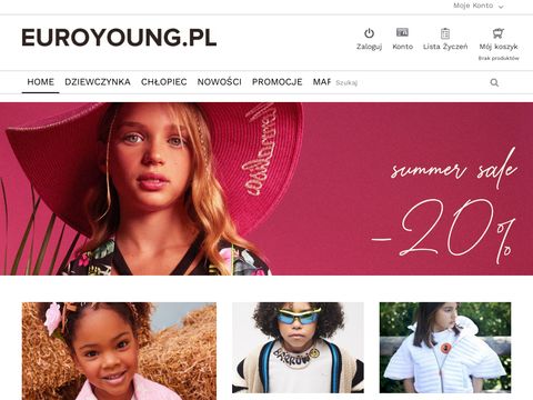 Euroyoung.pl - luksusowe kolekcje dziecięce