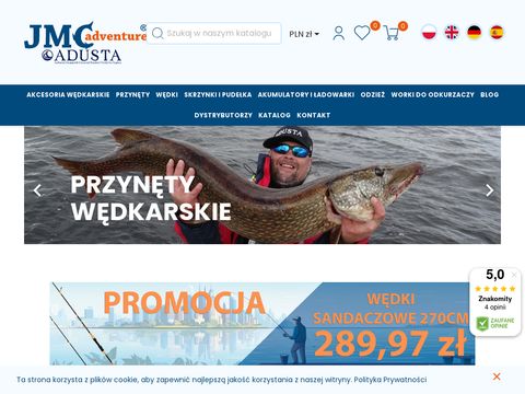 Plecionka wędkarska - jmcadventure.com