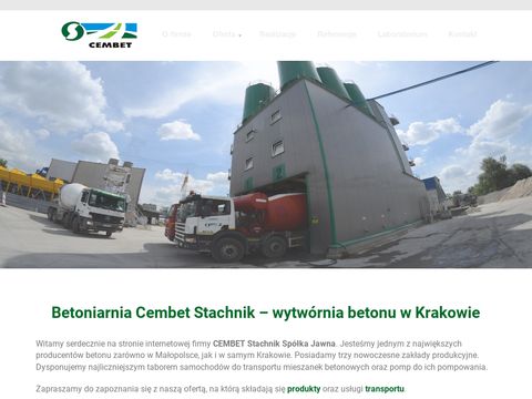 Cembet Stachnik - beton Kraków