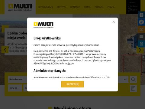 Multinieruchomosci.pl - mieszkania Szczecin Kijewo