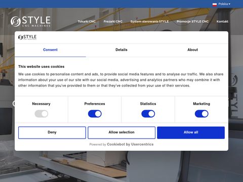 Stylecncmachines.pl - obrabiarki CNC